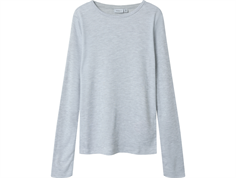 Name It light grey melange slim top modal